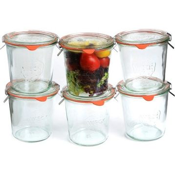 Weck 742 6x580 ml Mold Uzun Kavanoz Set