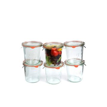 Weck 742 6x580 ml Mold Uzun Kavanoz Set