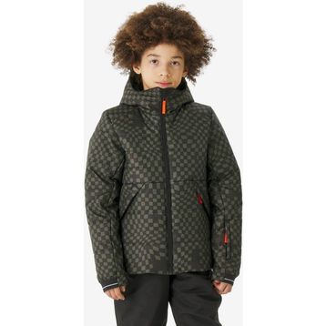 Wed'ze 100 Warm Haki Şişme Kayak Çocuk Mont