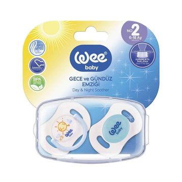Wee 153 2 li 6-18 Ay Gece Gündüz Emzik