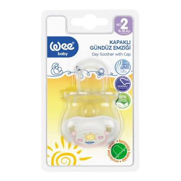 Wee 782 6-18 Ay Saplı Kapaklı Emzik