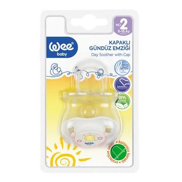 Wee 782 6-18 Ay Saplı Kapaklı Emzik