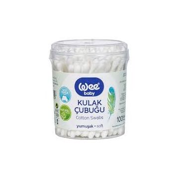 Wee Baby 100 Adet Emniyetli Bebek Kulak Çubuğu