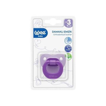 Wee Baby 109 Silikon Damaklı Emzik No:3