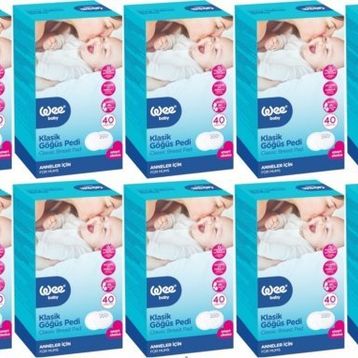 Wee Baby 10x40 Adet Klasik Göğüs Pedi
