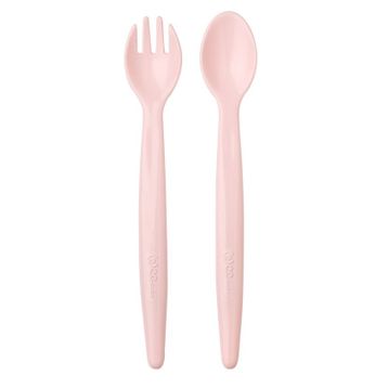 Wee Baby 134 Pembe Çatal Kaşık Seti