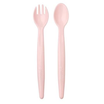 Wee Baby 134 Pembe Çatal Kaşık Seti