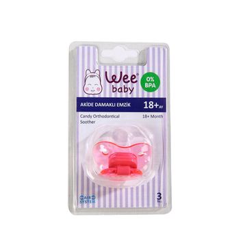 Wee Baby 18+ Ay Silikon Damaklı Emzik