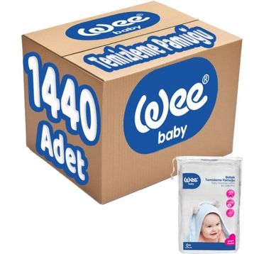 Wee Baby 24x60 Adet Bebek Temizleme Pamuğu