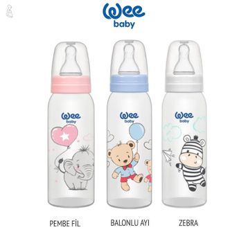 Wee Baby 250 ml PP Renkli Biberon