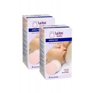 Wee Baby 2'li 80 Adet Göğüs Pedi