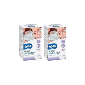 Wee Baby 2'li 80 Adet Göğüs Pedi