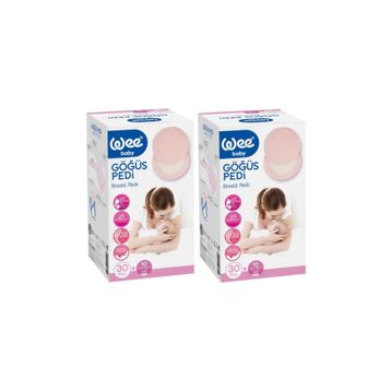 Wee Baby 2'li 80 Adet Göğüs Pedi