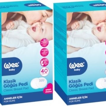 Wee Baby 2x40 Adet Klasik Göğüs Pedi