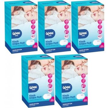 Wee Baby 5x40 Adet Klasik Göğüs Pedi