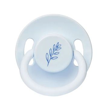 Wee Baby 699 / MVI No : 2 Mavi Pure Yuvarlak Kauçuk Emzik