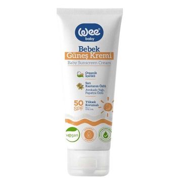 Wee Baby 75 ml SPF50 Organik İçerikli Bebek Güneş Kremi