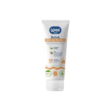 Wee Baby 75 ml SPF50 Organik İçerikli Bebek Güneş Kremi