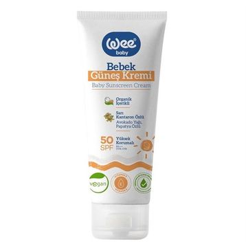 Wee Baby 75 ml SPF50 Organik İçerikli Bebek Güneş Kremi