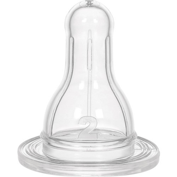 Wee Baby 821 No:2 Yuvarlak Uçlu Biberon Emziği