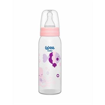 Wee Baby 852 250 ml Klasik Pembe PP Biberon