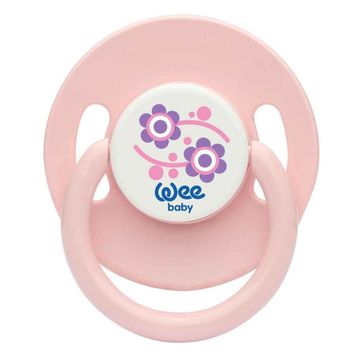Wee Baby 857 18+ Ay Silikon Yuvarlak Uçlu Emzik