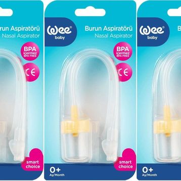 Wee Baby 895 3'lü Burun Aspiratörü ve Temizleyici