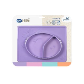Wee Baby 925 Mor Prime Silikon Matlı Tabak