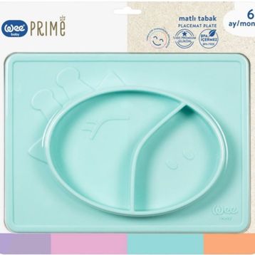 Wee Baby 925 Turkuaz Prime Matlı Tabak