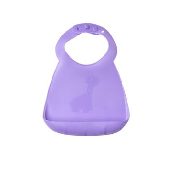 Wee Baby 927 Prime Silikon Mor Mama Önlüğü