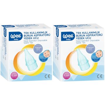 Wee Baby Kod:163 20 Adet Burun Aspiratörü Nasal Yedek Ucu