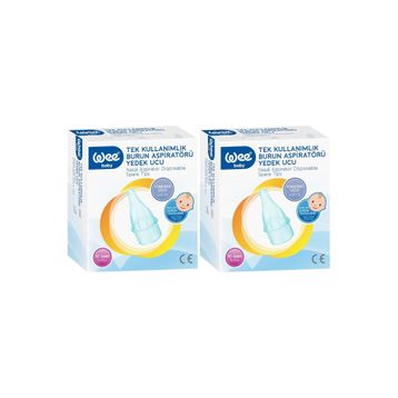 Wee Baby Kod:163 20 Adet Burun Aspiratörü Nasal Yedek Ucu