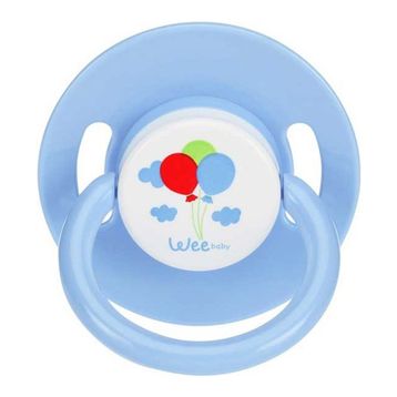 Wee Baby Mat Yuvarlak Gövdeli Yuvarlak Uçlu No 2 Normal Akış Emzik