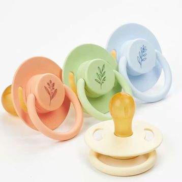 Wee Baby No 3 Mavi Pure Kauçuk Uçlu Emzik