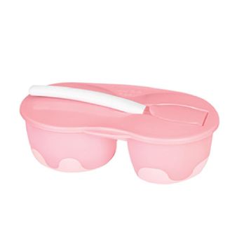 Wee Baby Pembe 2 Hazneli Mama Kabı Seti