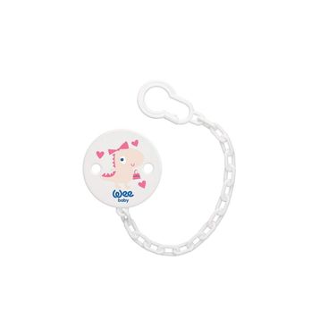 Wee Baby Pembe Dinazor Desenli Emzik Askısı