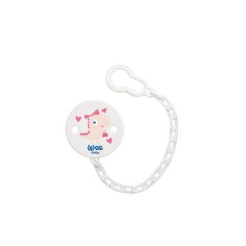 Wee Baby Pembe Dinazor Desenli Emzik Askısı