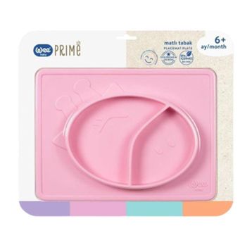 Wee Baby Pembe Prime Matlı Tabak