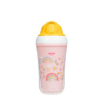 Wee Baby Pembe Yalıtımlı Pipetli Bardak