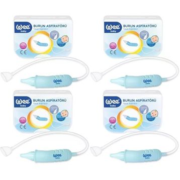 Wee Baby WEE162 4'lü Saklama Kutulu Nasal Burun Aspiratörü
