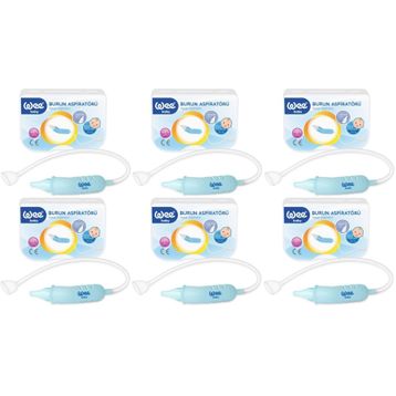 Wee Baby WEE162 6'lı Saklama Kutulu Nasal Burun Aspiratörü