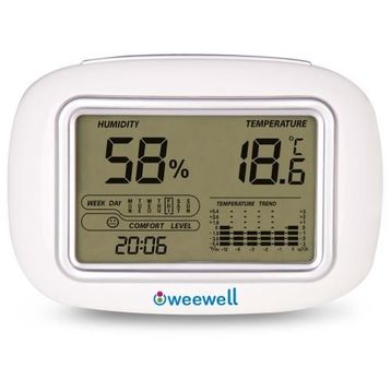 Weewell Nem Sıcaklık Ölçer