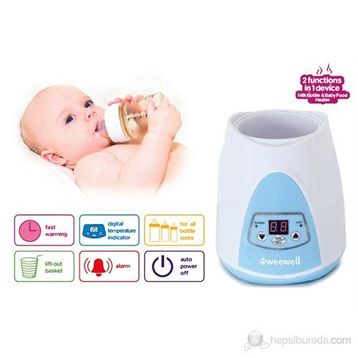Weewell WEM-500 Biberon ve Mama Isıtıcı