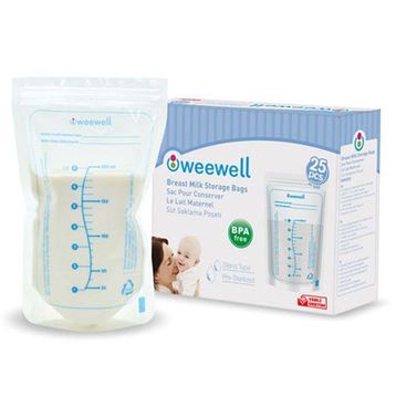 Weewell WMS825 25 Adet Süt Saklama Poşeti