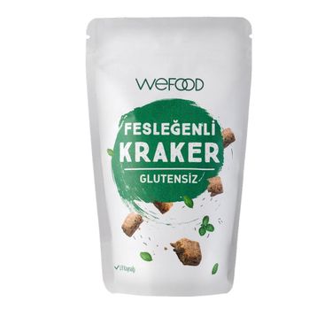 Wefood 40gr Fesleğenli Kraker