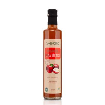 Wefood 500 ml Organik Elma Sirkesi