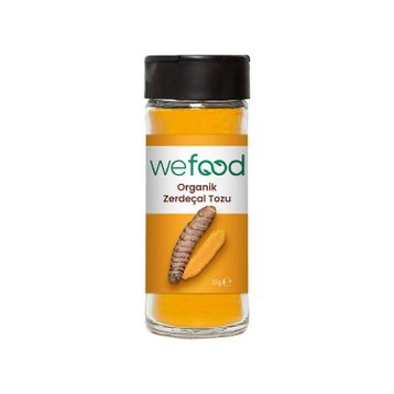 Wefood 55 gr Organik Zerdeçal Tozu