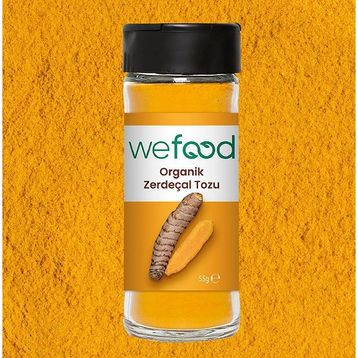 Wefood 55 gr Organik Zerdeçal Tozu