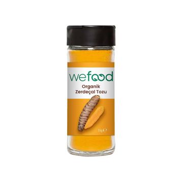 Wefood 55 gr Organik Zerdeçal Tozu