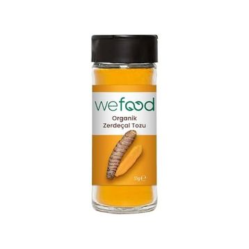 Wefood 55 gr Organik Zerdeçal Tozu